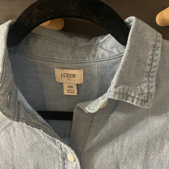 J Crew Factory Sleeveless Chambray Top - Size XS - Picture 5 of 5